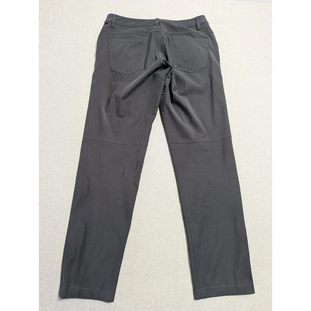 Lululemon ABC Pants Men's Dark Gray 31x31 Warpstreme Stretch Slim Fit